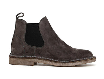 CafèNoir Uomo Tronchetto con elastico in pelle scamosciata C1TD6820 Antracite