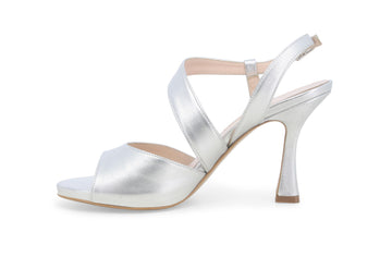 Melluso Donna Sandali Pelle E1805W-235621 Argento