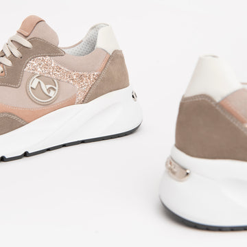NeroGiardini women's suede sneakers