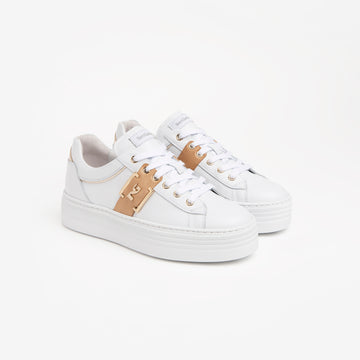 NeroGiardini donna sneakers Made in Italy in pelle