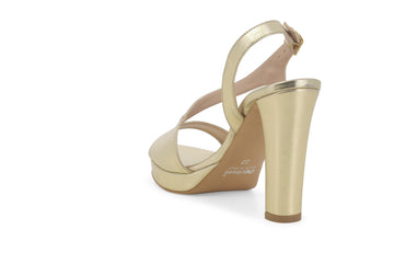 Melluso Donna Sandali Tessuto J616W-234129 Oro