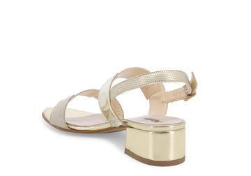 Melluso Donna Sandali Tessuto K35158D-222887 Oro
