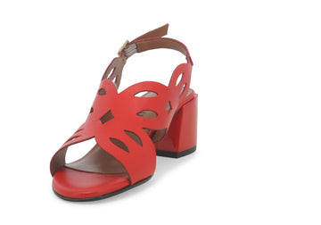 Melluso Donna Sandali Pelle K35507-235286 Rosso