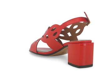 Melluso Donna Sandali Pelle K35507-235286 Rosso