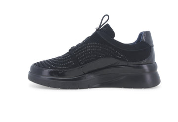 Melluso Donna Scarpe basse Camoscio K55408D-228103 Nero