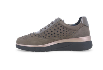 Melluso Donna Scarpe basse Camoscio K55421D-228100 Beige