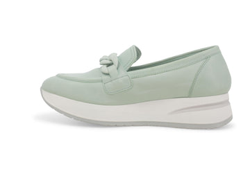 Melluso Donna Mocassini Pelle R20076W-237891 Verde