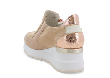 Melluso Donna Sneakers Pelle R20446-224134 Beige