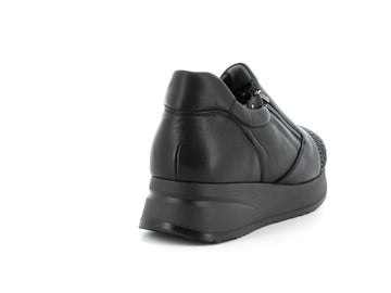Melluso Donna Sneakers Pelle R25042A-207740 Nero