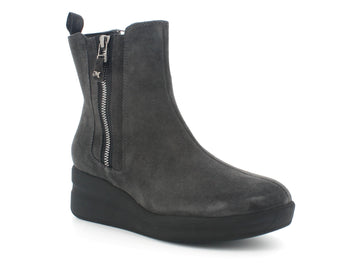 Melluso Donna Tronchetti Camoscio R25611A-208010 Grigio