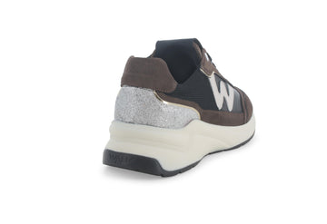 Melluso Donna Scarpe basse Camoscio R25724D-234546 Grigio
