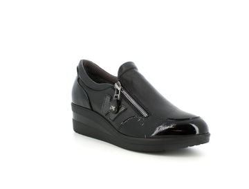 Melluso Donna Scarpe basse Pelle R25856A-208120 Nero