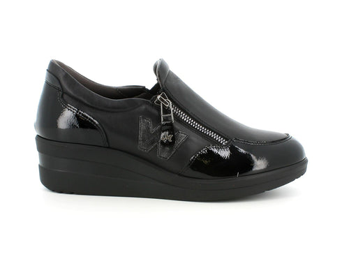 Melluso Donna Scarpe basse Pelle R25856A-208120 Nero