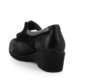 Melluso Donna Scarpe Strappo Pelle R35721A-208056 Nero