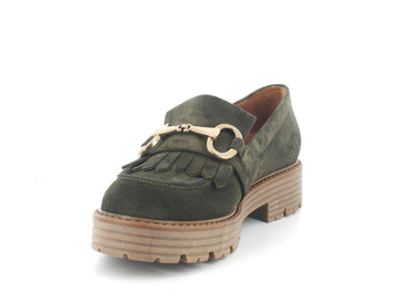 Melluso Donna Mocassini Camoscio R45345-207044 Verde