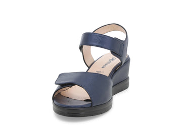 Melluso Donna Sandali Tessuto R80331-225171 Blu