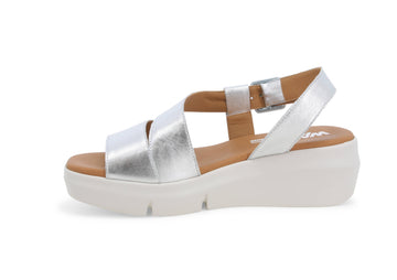 Melluso Donna Pantofole Pelle R80424-225169 Argento