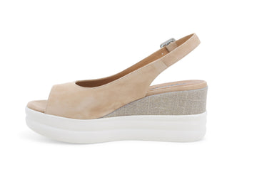 Melluso Donna Sandali Camoscio R80540-224873 Beige