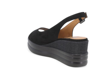Melluso Donna Sandali Camoscio R80540-224874 Nero