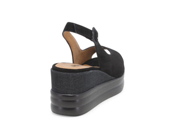 Melluso Donna Sandali Camoscio R80540-224874 Nero