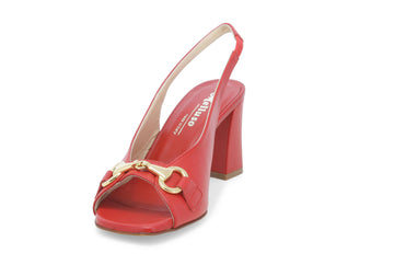 Melluso Donna Sandali Pelle S420D-230327 Rosso