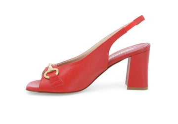 Melluso Donna Sandali Pelle S420D-230327 Rosso