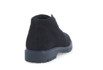 Melluso Uomo Polacchini Camoscio U0550D-227497 Blu