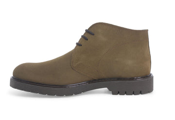 Melluso Uomo Polacchini Camoscio U0550D-227498 Marrone