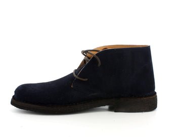 Melluso Uomo Polacchini Camoscio U15003A-205287 Blu