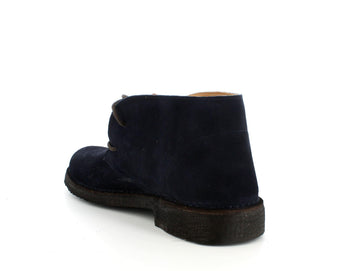 Melluso Uomo Polacchini Camoscio U15003A-205287 Blu
