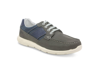 Melluso Uomo Scarpe basse Pelle U15468B-211302 Grigio