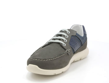 Melluso Uomo Scarpe basse Pelle U15468B-211302 Grigio