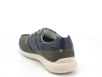 Melluso Uomo Scarpe basse Pelle U15468B-211302 Grigio