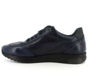 Melluso Uomo Scarpe basse Pelle U16116A-208132 Blu