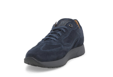 Melluso Uomo Scarpe basse Camoscio U16252D-228026 Blu