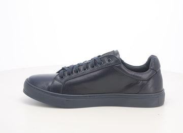 Melluso uomo sneakers comode con zip in pelle