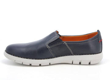 Melluso Uomo Mocassini Pelle U41002B-213771 Blu