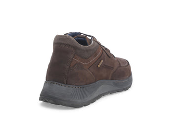 Melluso Uomo Scarpe basse Nabuk U41112D-233000 Marrone