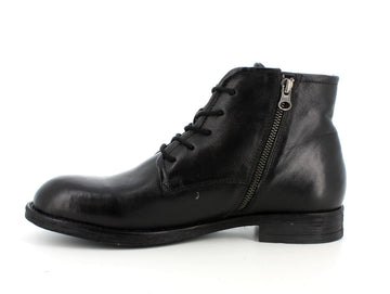 Melluso Uomo Polacchini Pelle U55418A-210816 Nero