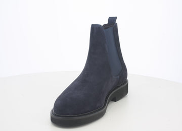 Melluso Uomo Polacchini Camoscio U90402-218628 Blu