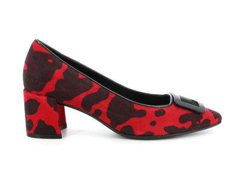 Melluso Donna Décolleté Camoscio V5703A-210726 Rosso