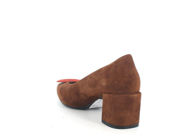 Melluso Donna Décolleté Camoscio V5706A-206836 Marrone