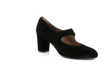 Melluso Donna Décolleté Mary Jane Camoscio X5200A-208124 Nero