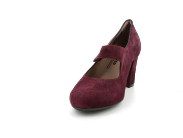 Melluso Donna Décolleté Mary Jane Camoscio X5200A-209833 Bordeaux
