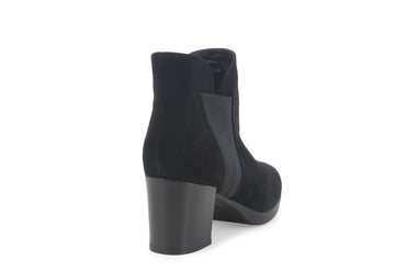 Melluso Donna Tronchetti Camoscio Z247D-229487 Nero