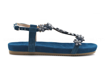 Alma en pena sandali gioiello donna blu
