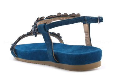 Alma en pena sandali gioiello donna blu