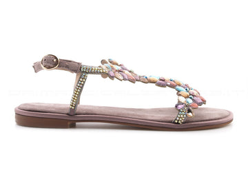Alma en pena sandali flat donna rosa