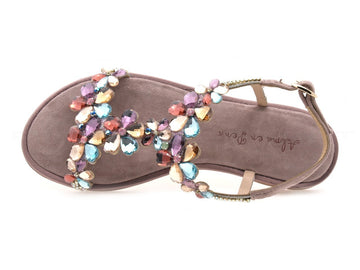 Alma en pena sandali flat donna rosa