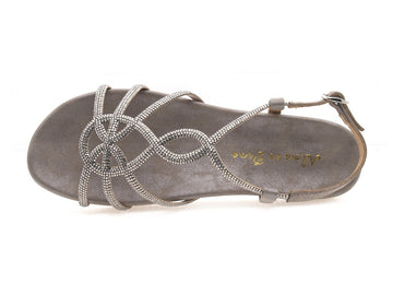 Alma en pena sandali con micro cristalli donna grigio